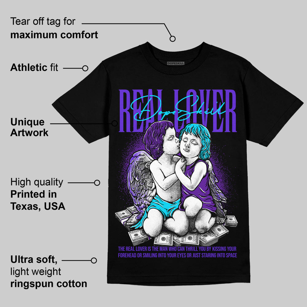 Aqua 6s superstreetwear T-Shirt Real Lover Graphic