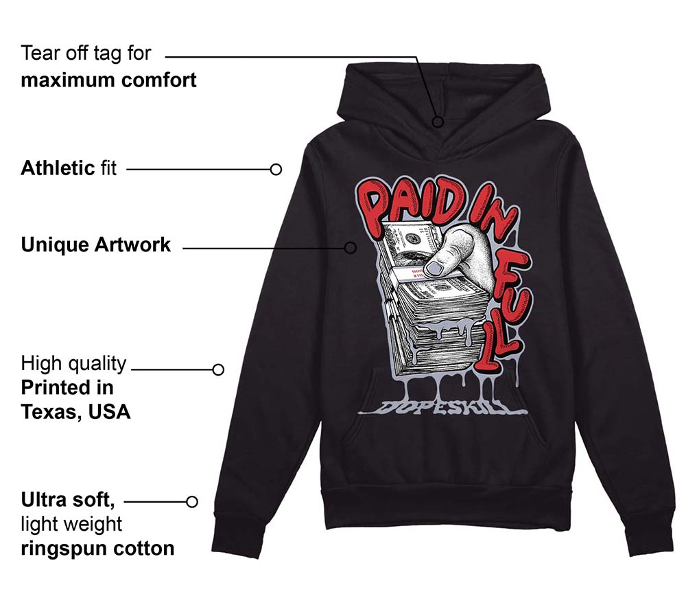 Bred Reimagined 4s superstreetwear Hoodie Sweatshirt Paid In Full Graphic