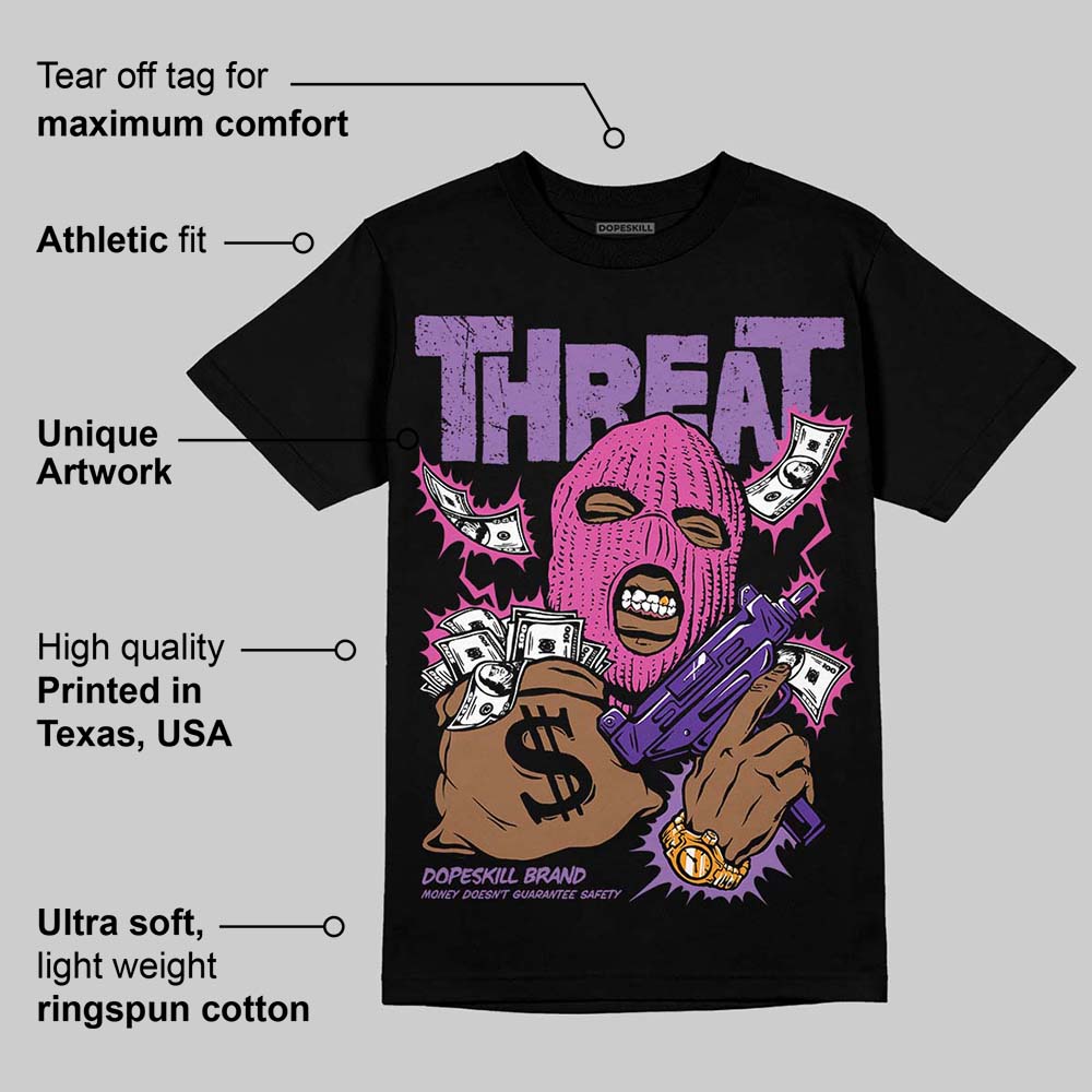PURPLE Collection superstreetwear T-Shirt Under Threat Graphic