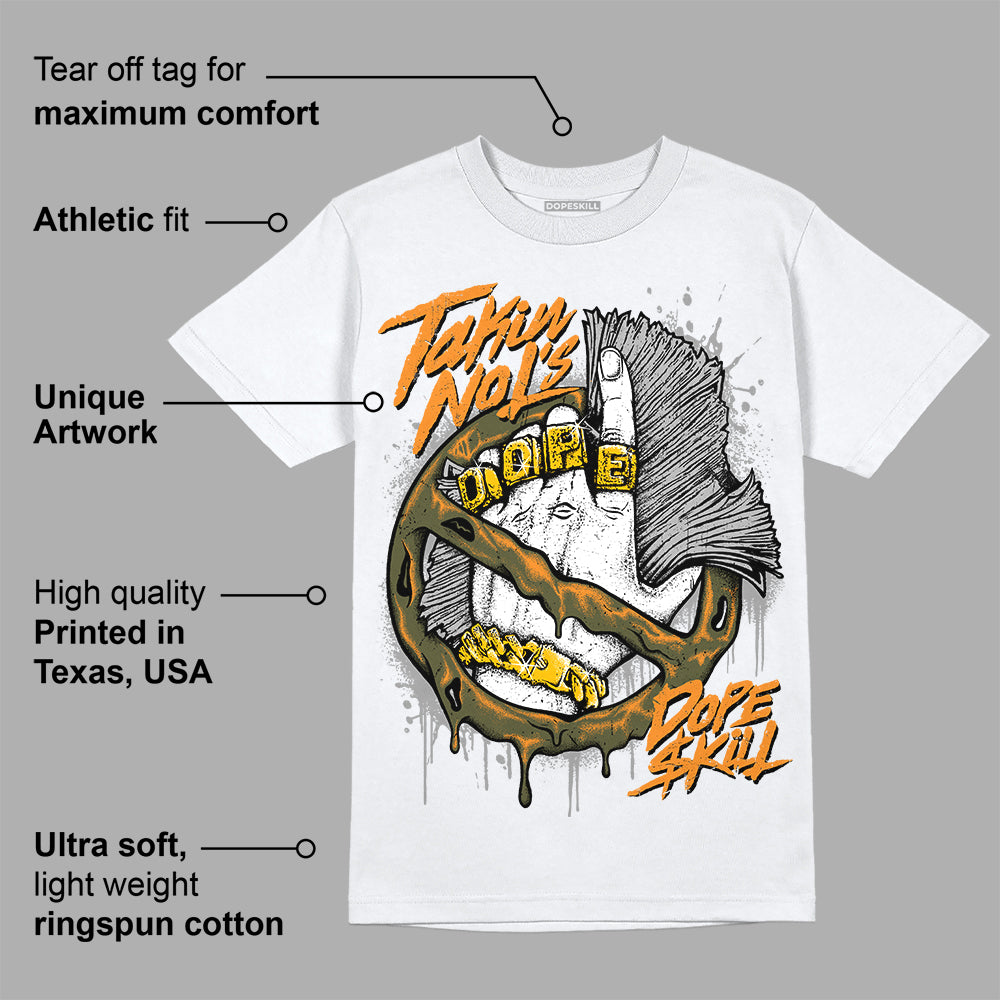 Olive 5s superstreetwear T-Shirt Takin No L's Graphic