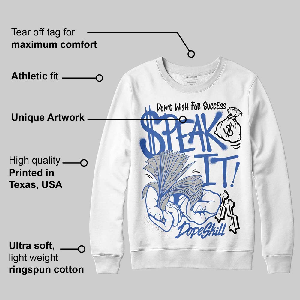 Lucky Shorts 3s superstreetwear Sweatshirt Speak It Graphic