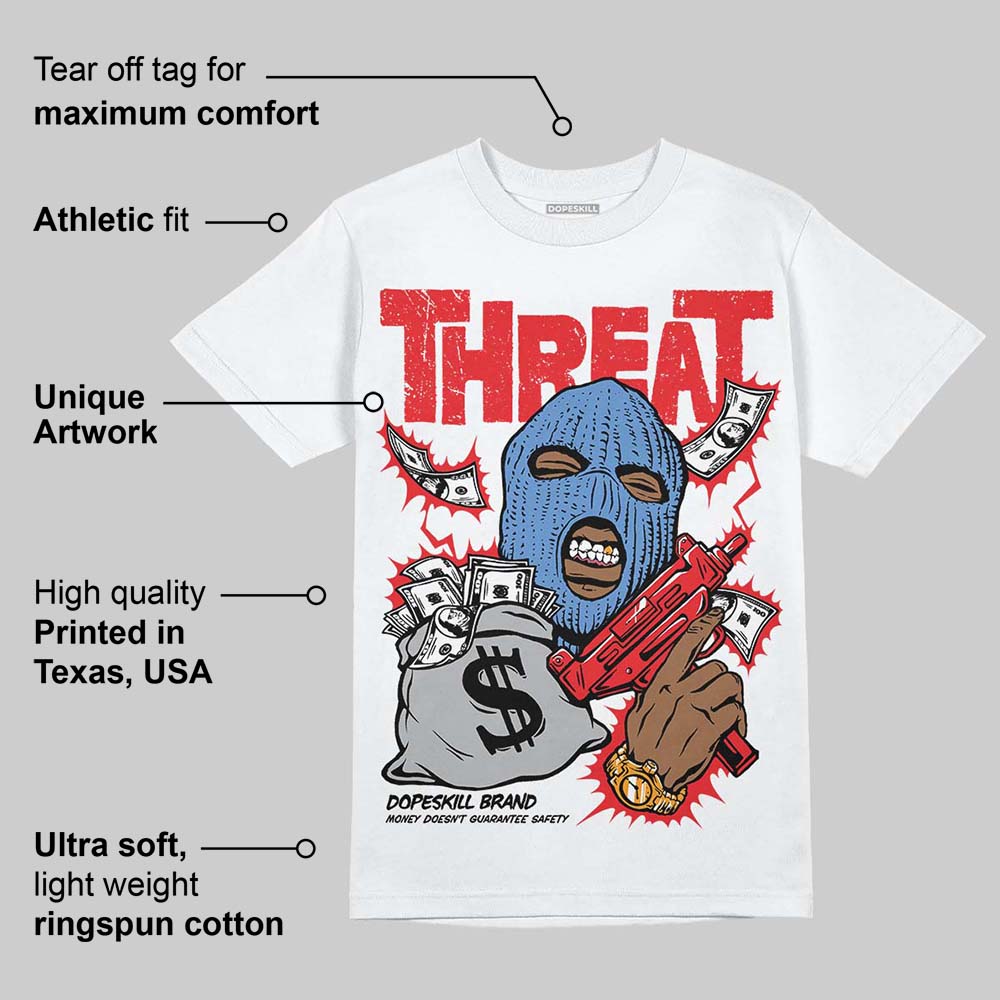 Cherry 11s superstreetwear T-Shirt Under Threat Graphic