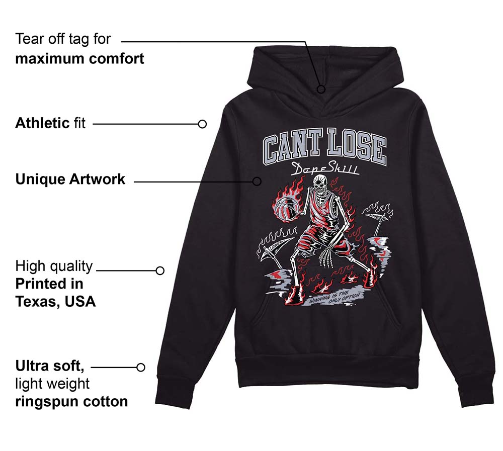 Bred Reimagined 4s superstreetwear Hoodie Sweatshirt Cant Lose Graphic