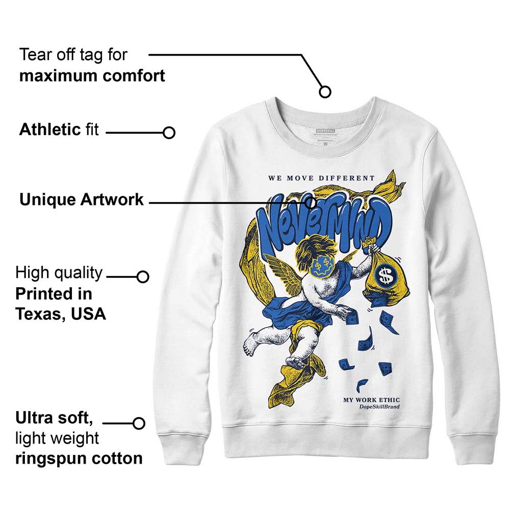 Michigan Dunks superstreetwear Sweatshirt Nevermind Graphic