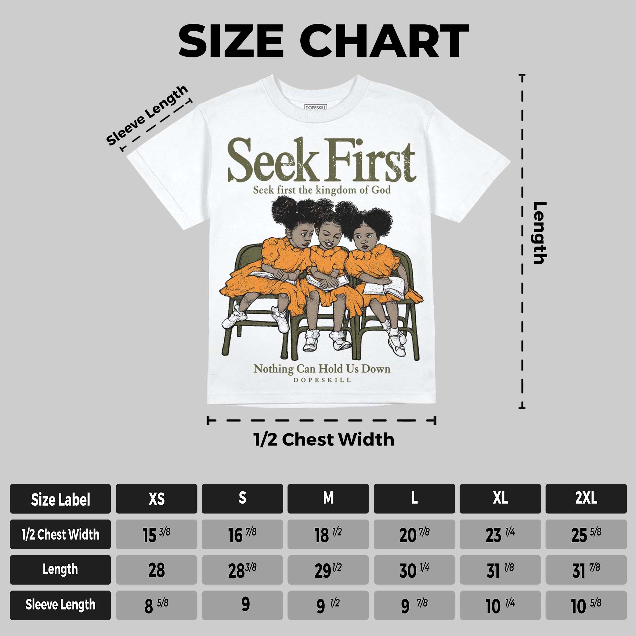 Olive 5s superstreetwear Oversize Print T-Shirt New Seek First Graphic