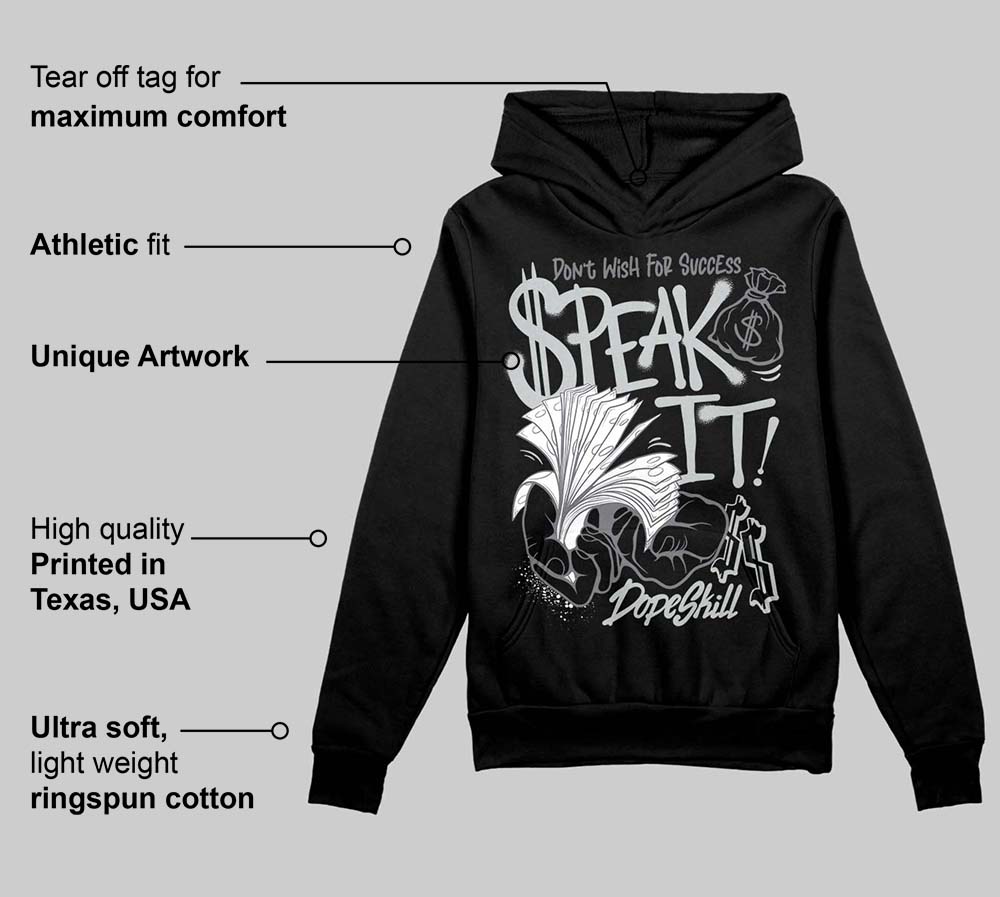 Fear 4s superstreetwear Hoodie Sweatshirt Speak It Graphic