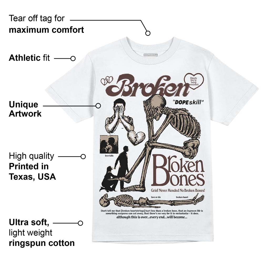 Latte 1s superstreetwear T-Shirt Broken Bones Graphic
