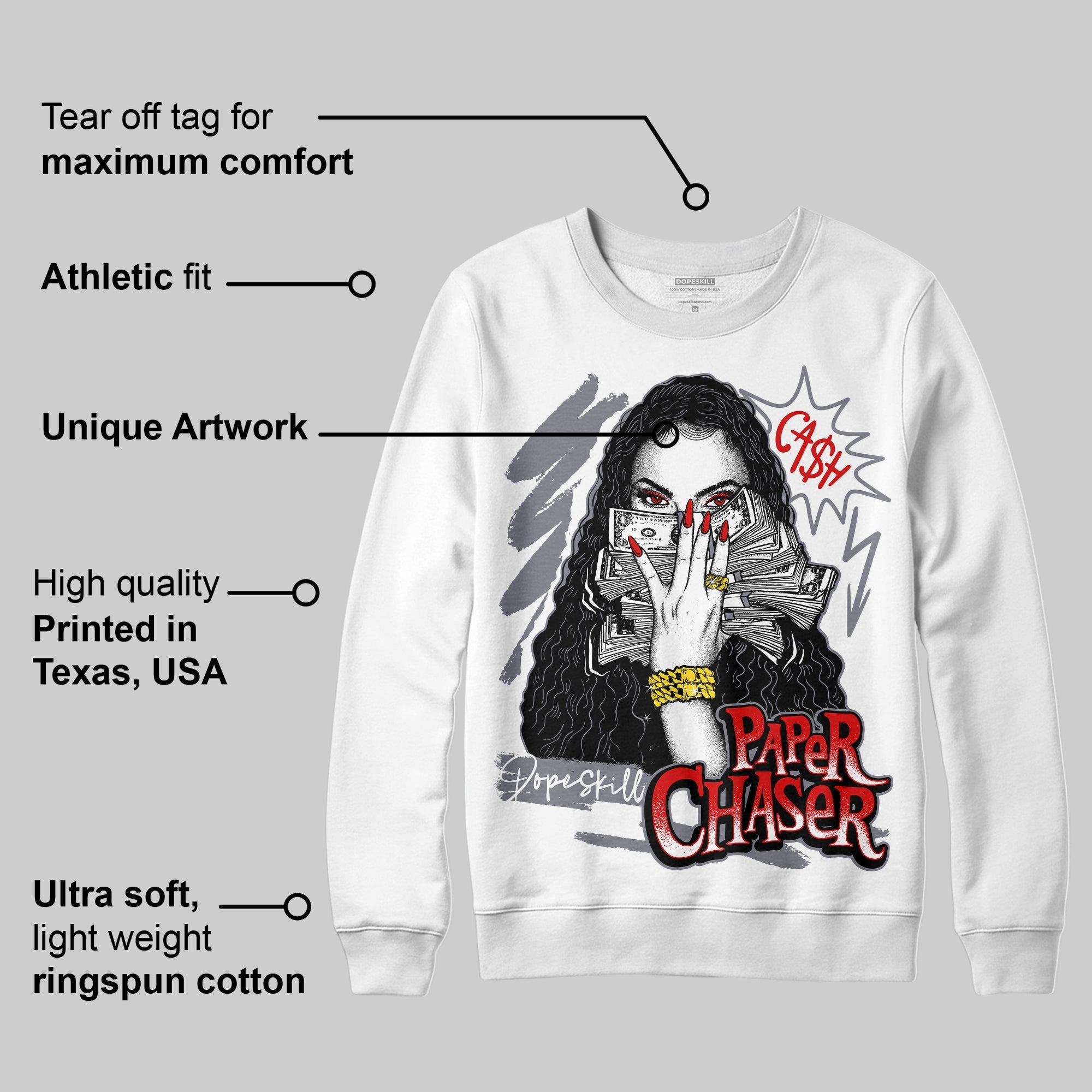 Fire Red 9s superstreetwear Sweatshirt NPC Graphic