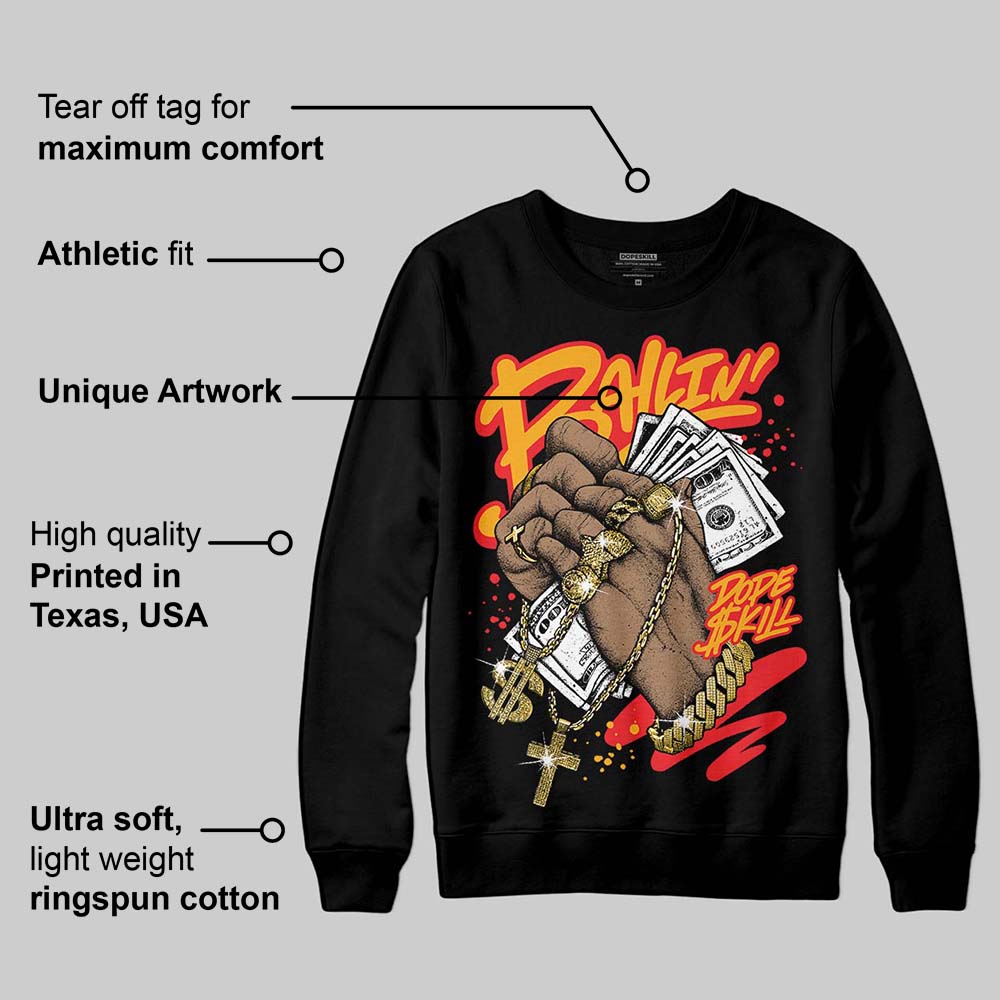 Red Collection superstreetwear Sweatshirt Always Ballin' Graphic