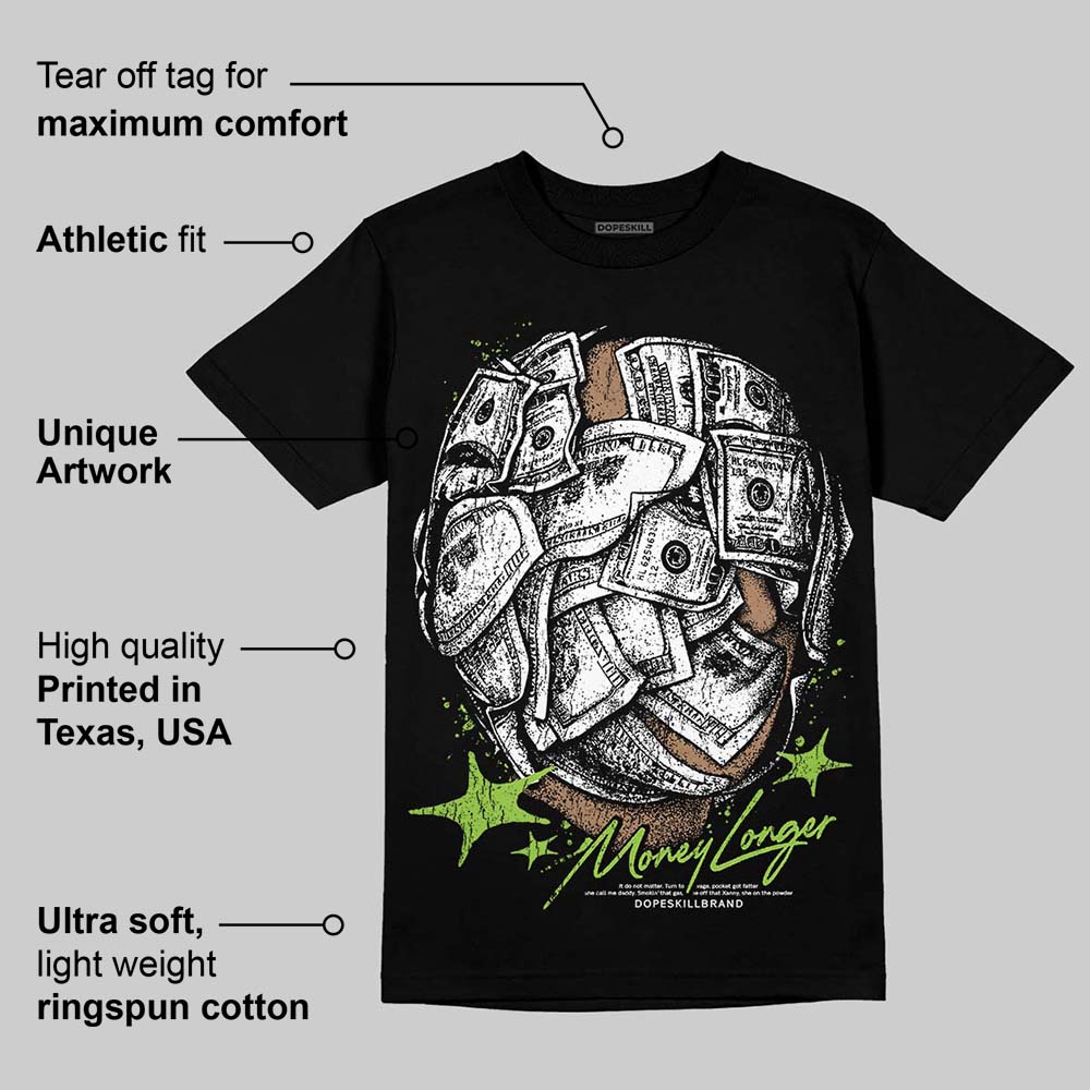 Neon Green Collection superstreetwear T-Shirt Money Longer Graphic