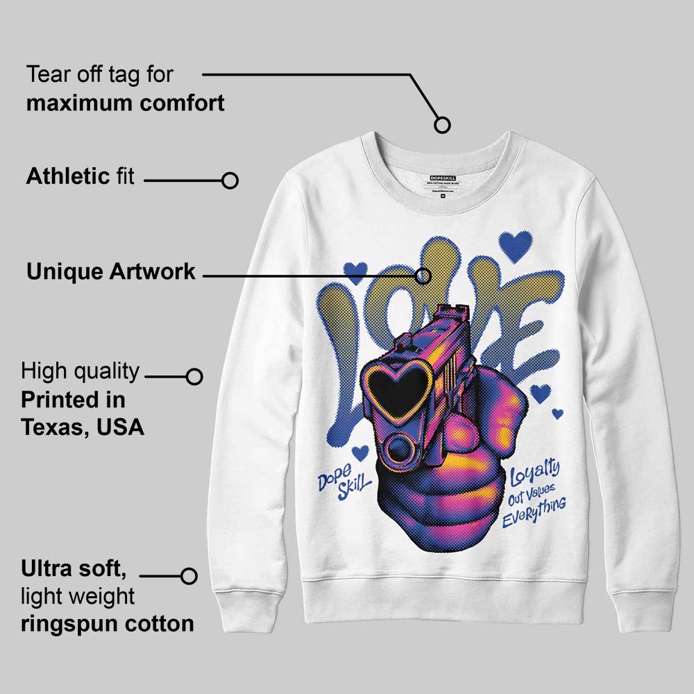Royal Blue Collection superstreetwear Sweatshirt Love Shot Graphic