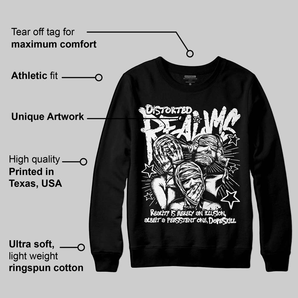 Dunk Panda White Black superstreetwear Sweatshirt Distorted Realms Graphic