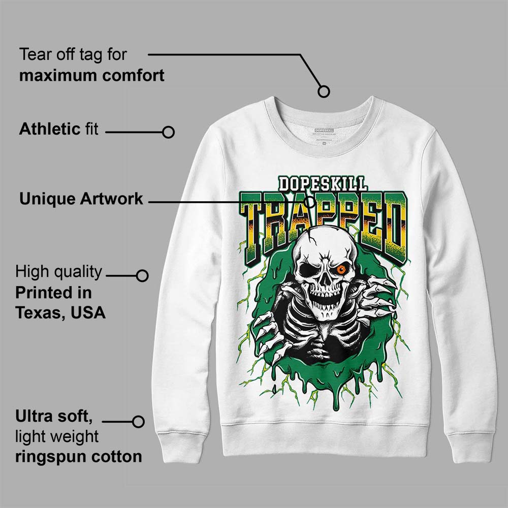 Green Collection superstreetwear Sweatshirt Trapped Halloween Graphic