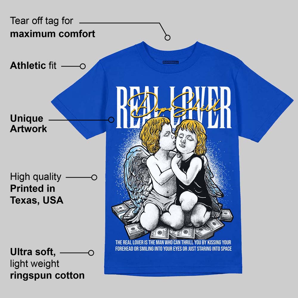 Blueberry 12s superstreetwear Royal T-shirt Real Lover Graphic