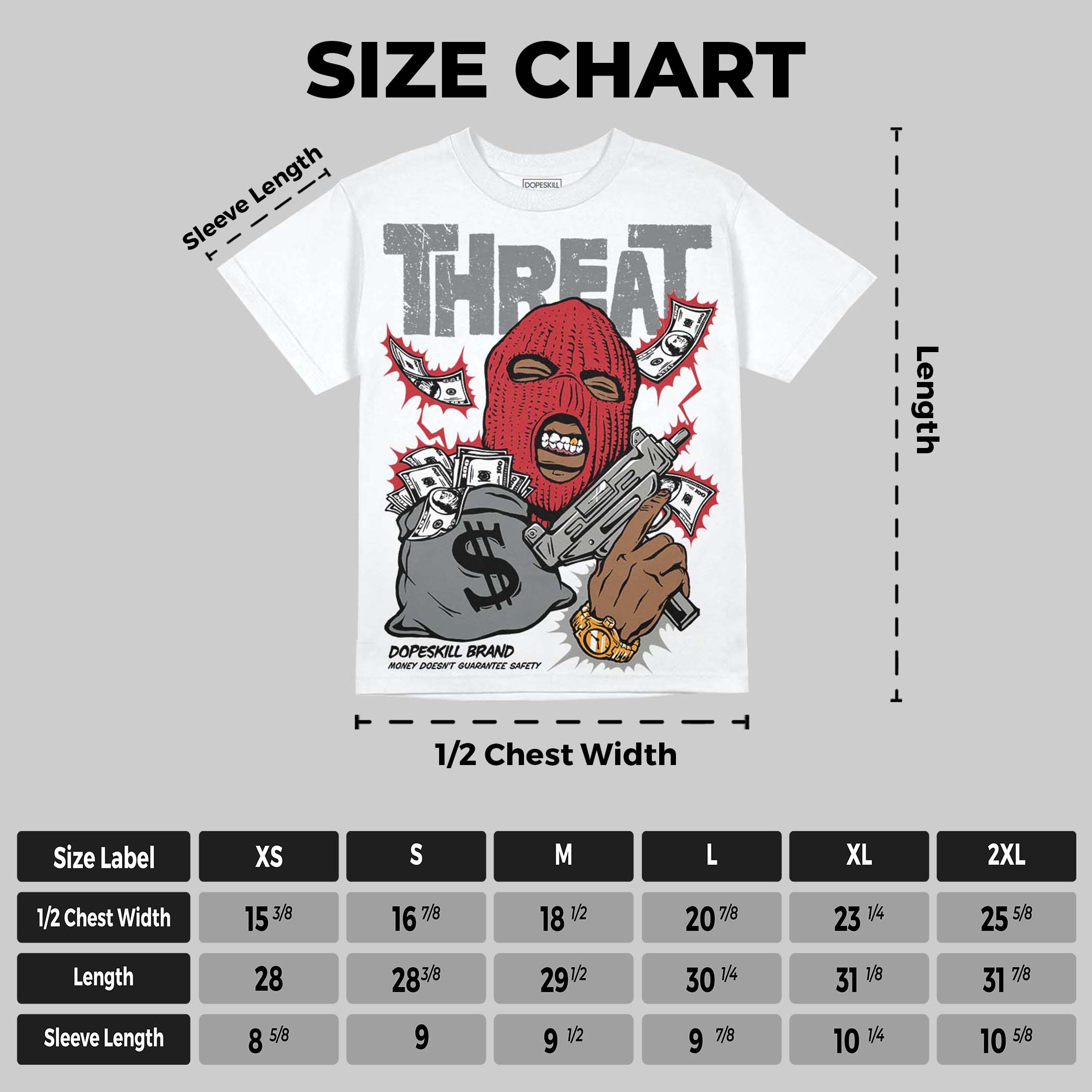 Cool Grey 9s superstreetwear Oversize Print T-Shirt Under Threat Graphic