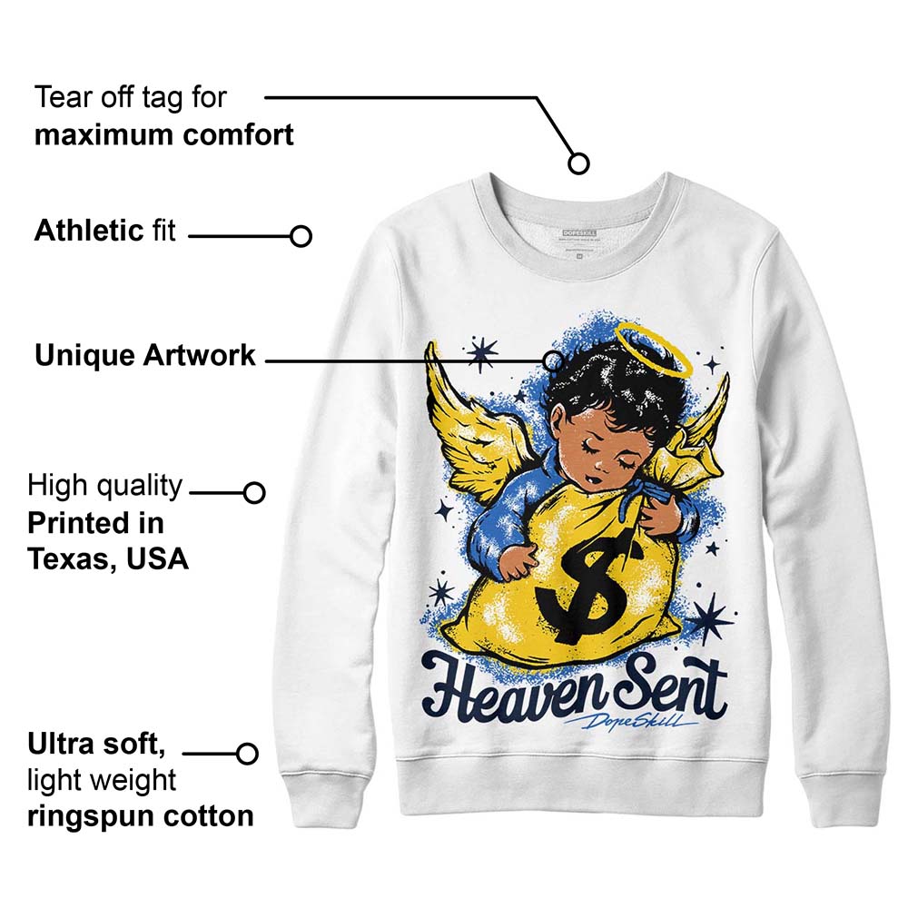 Michigan Dunks superstreetwear Sweatshirt Heaven Sent Graphic