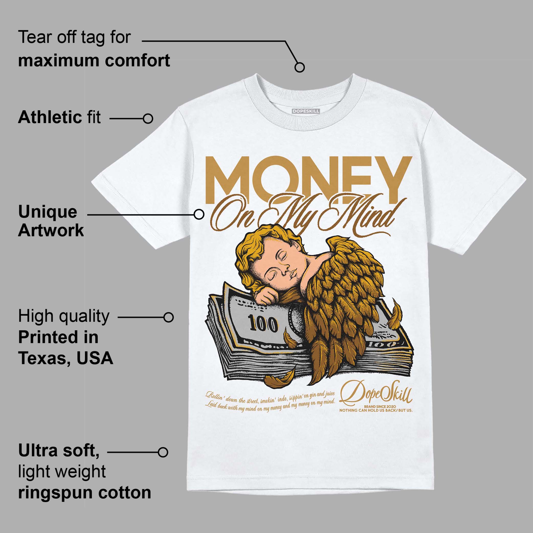 Wheat 13s superstreetwear T-Shirt MOMM Graphic