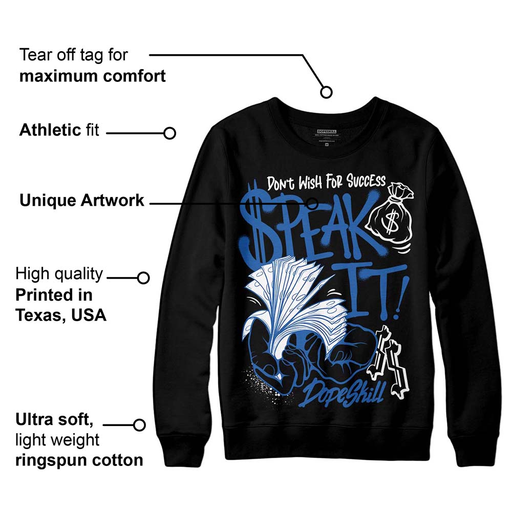 Space Jam 11s superstreetwear Sweatshirt Speak It Graphic
