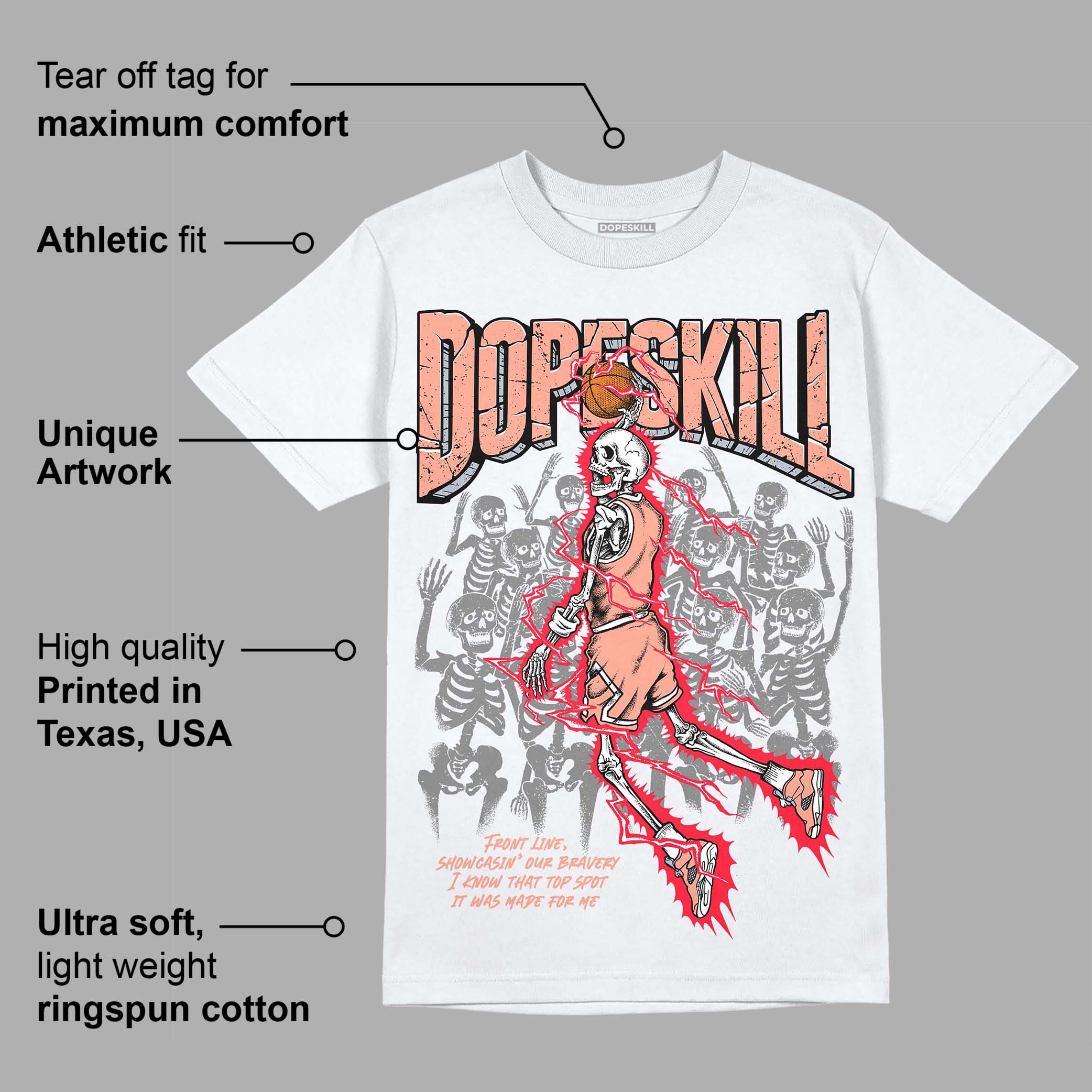 Crimson Bliss 5s superstreetwear T-Shirt Thunder Dunk Graphic