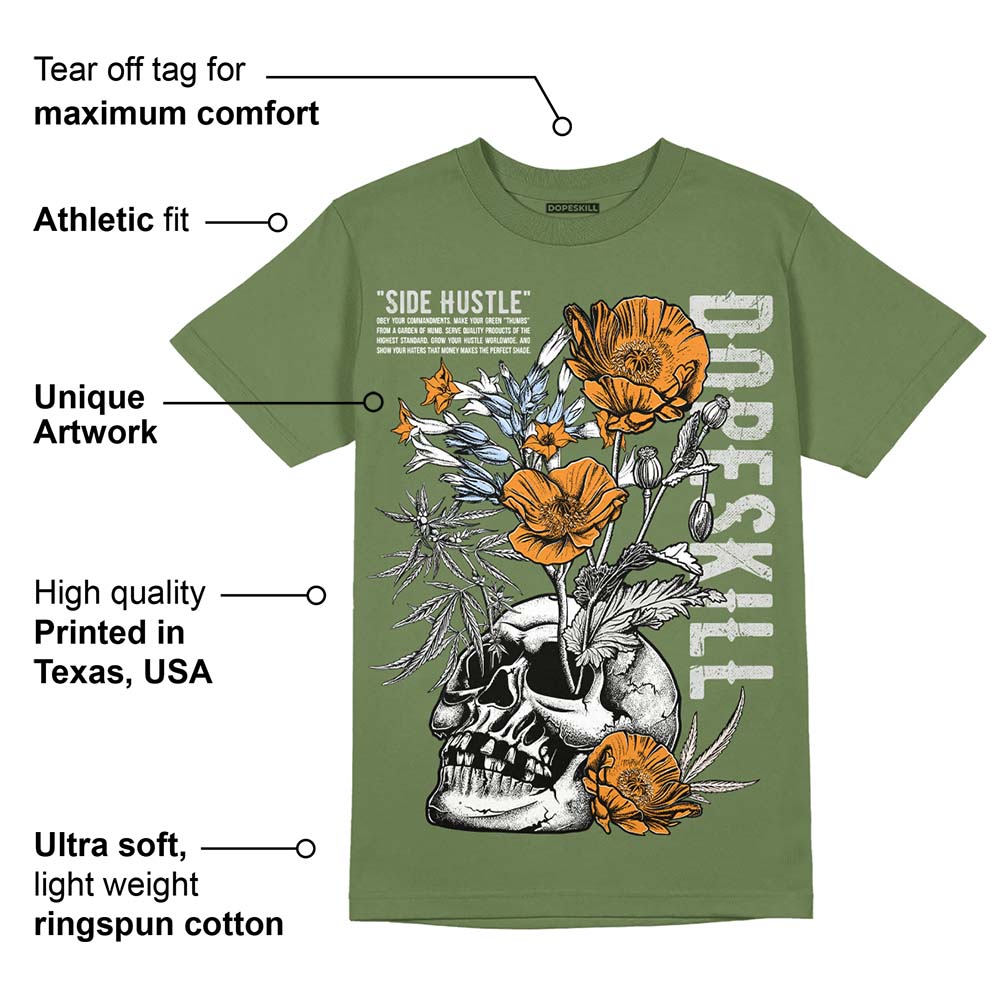 Olive 5s superstreetwear Olive T-shirt Side Hustle Graphic
