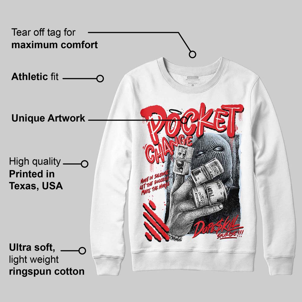 Cherry 11s superstreetwear Sweatshirt Pocket Change Graphic