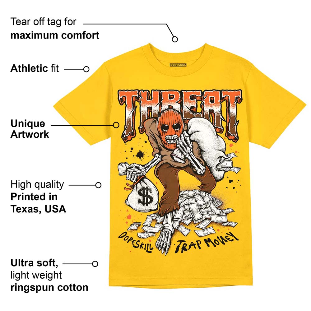 Yellow Collection superstreetwear Gold T-shirt Threat Graphic