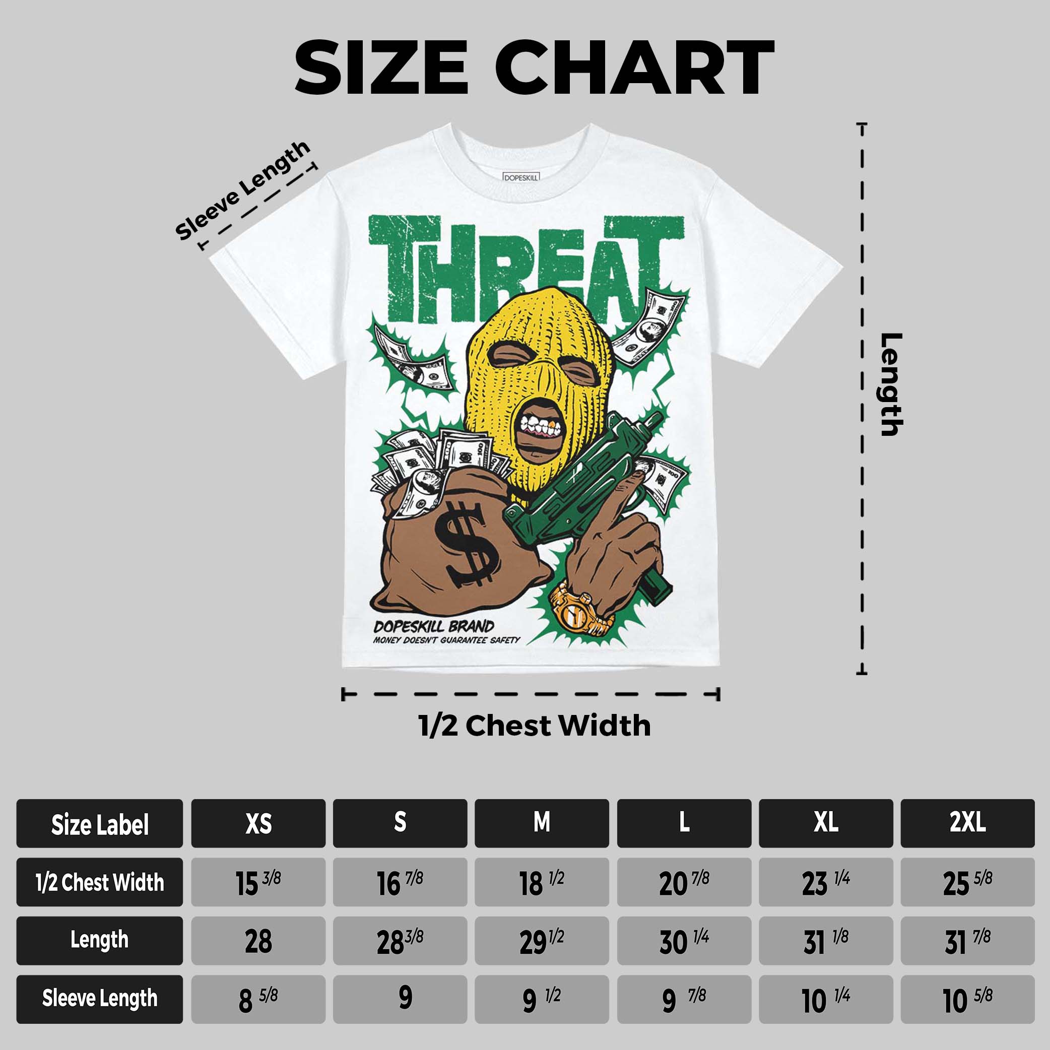 Green Collection superstreetwear Oversize Print T-Shirt Under Threat Graphic