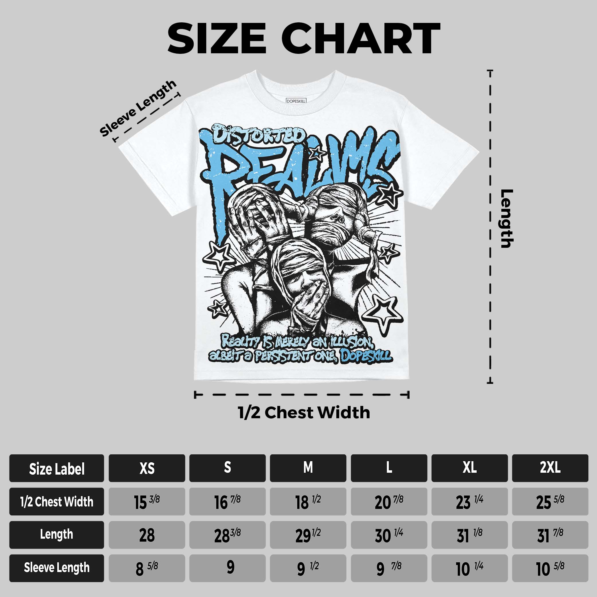 Legend Blue 11s superstreetwear Oversize Print T-Shirt Distorted Realms Graphic