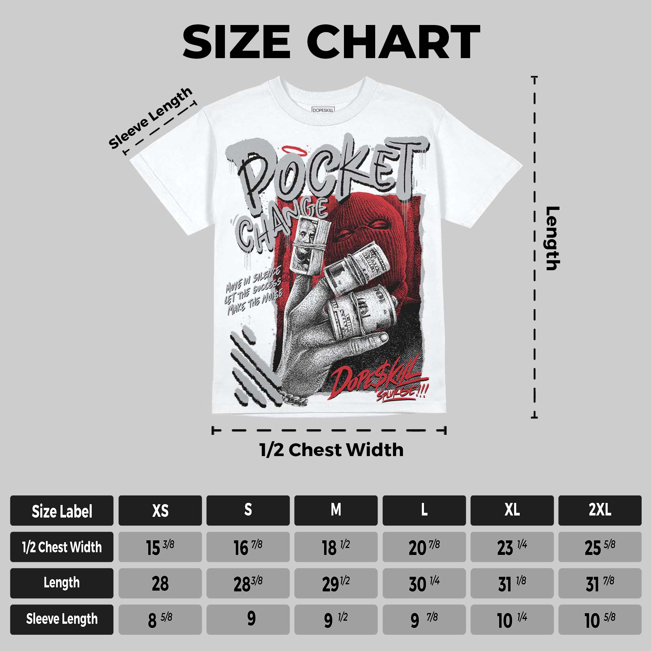 White Cement 4s superstreetwear Oversize Print T-Shirt Pocket Change Graphic