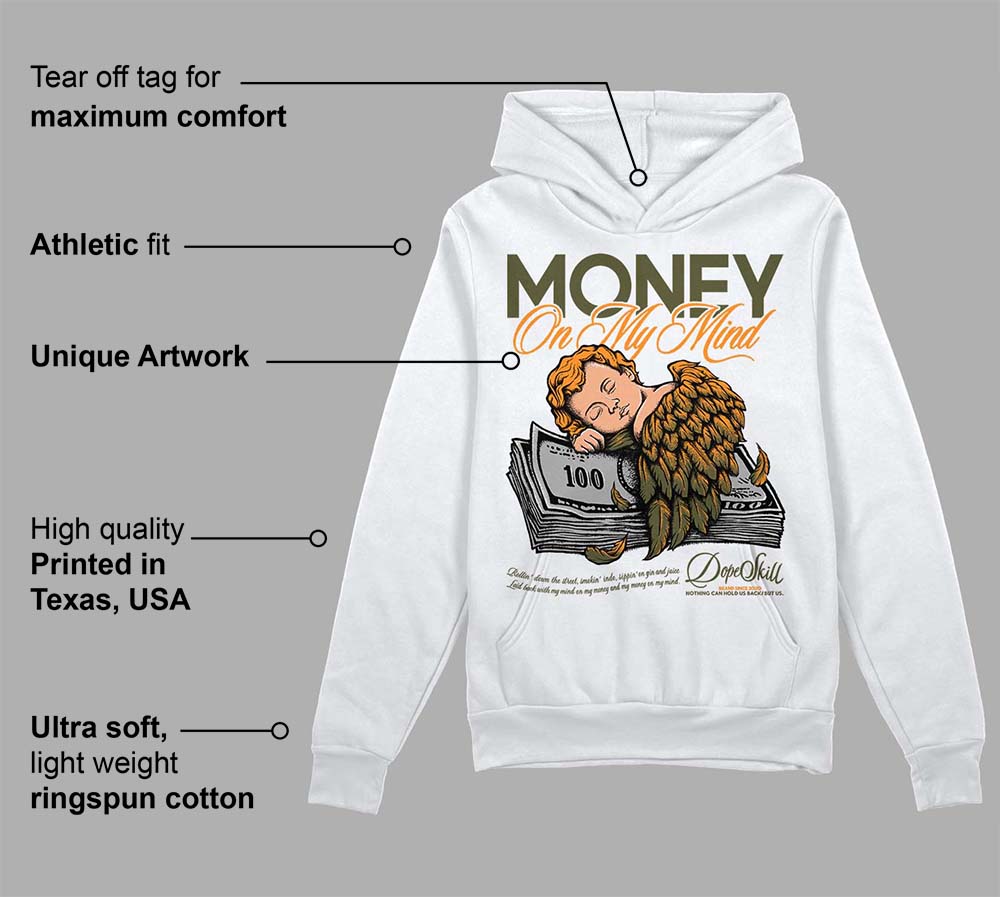 Olive 5s superstreetwear Hoodie Sweatshirt MOMM Graphic