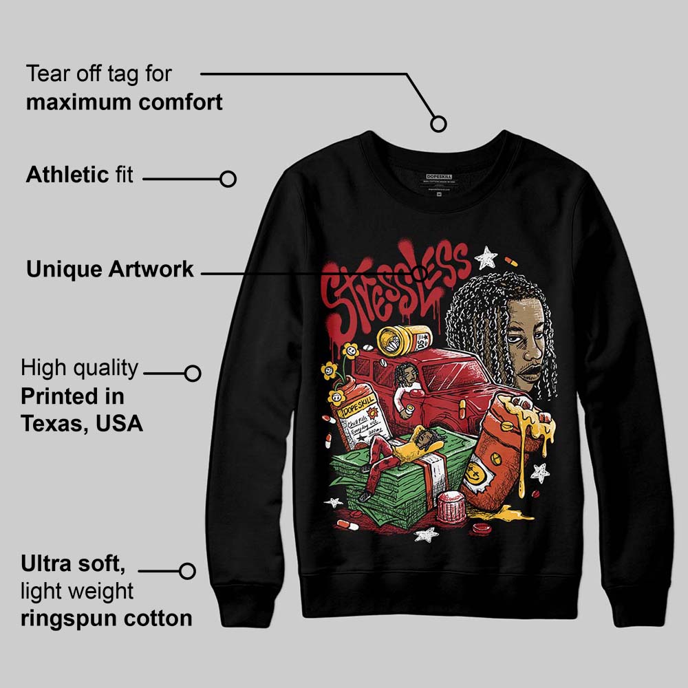 Brick By Brick 4s superstreetwear Sweatshirt Stressless Graphic