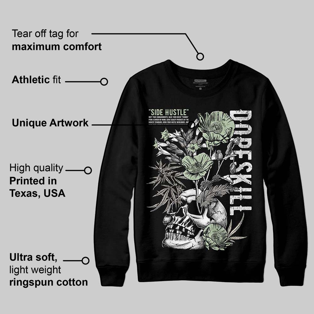 Seafoam 4s 2025 superstreetwear Sweatshirt Side Hustle Graphic