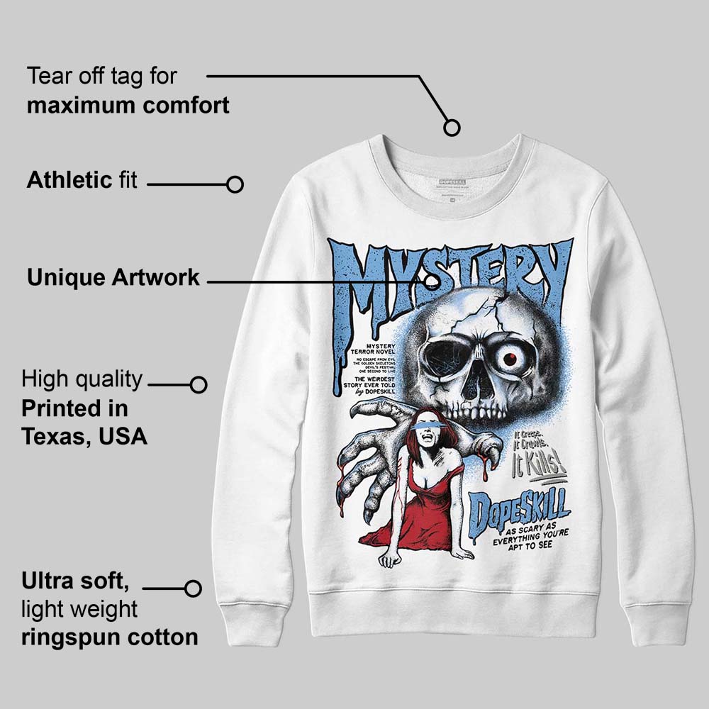 Melo 12s superstreetwear Sweatshirt Mystery Ghostly Grasp Graphic