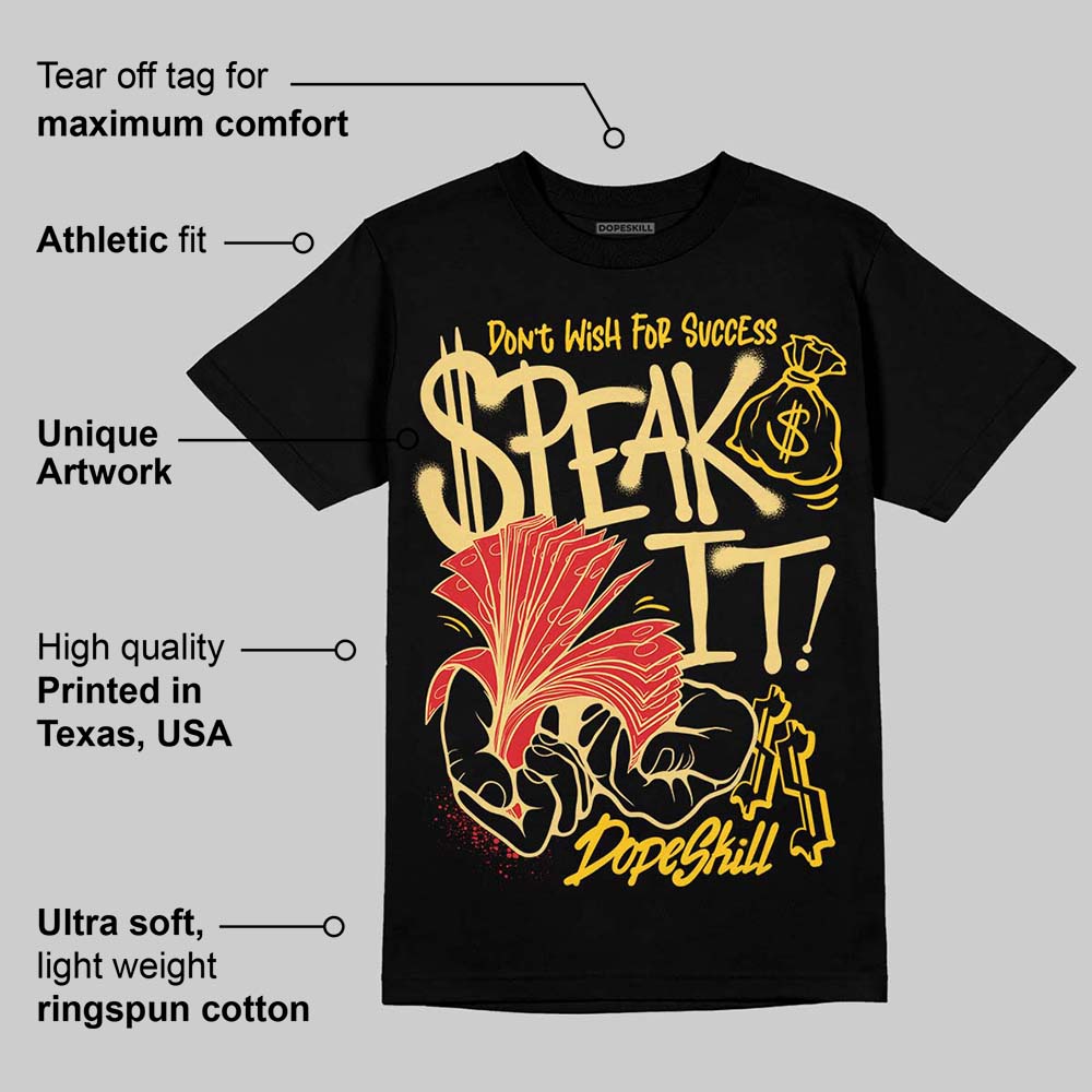 Quai 54 x Tour Yellow Black 1s superstreetwear T-Shirt Speak It Graphic