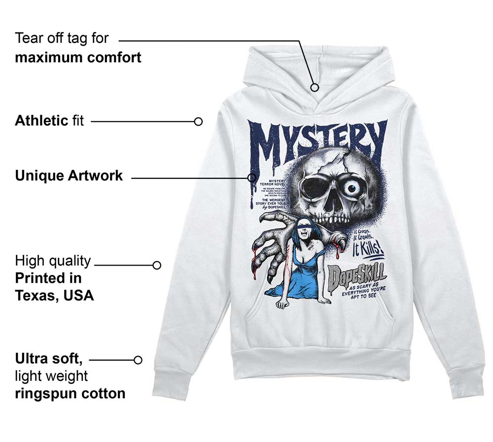 AJ Spizike White Obsidian superstreetwear Hoodie Sweatshirt Mystery Ghostly Grasp Graphic