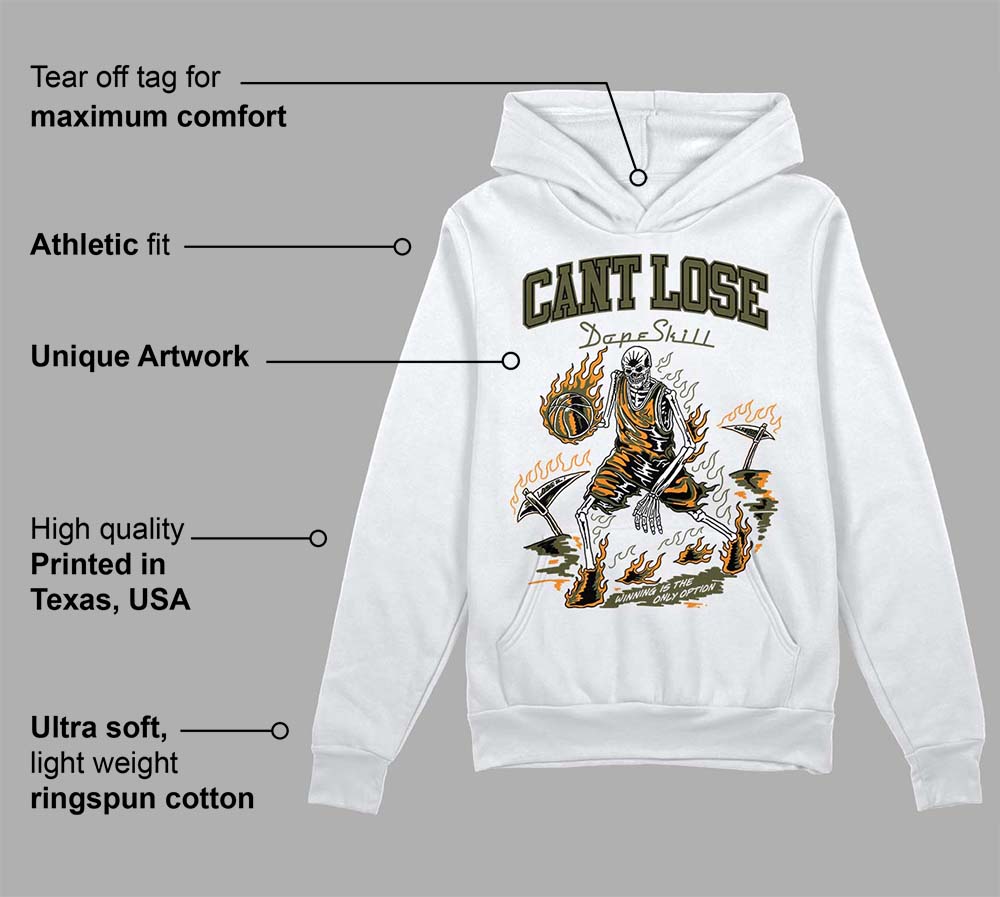 Olive 5s superstreetwear Hoodie Sweatshirt Cant Lose Graphic