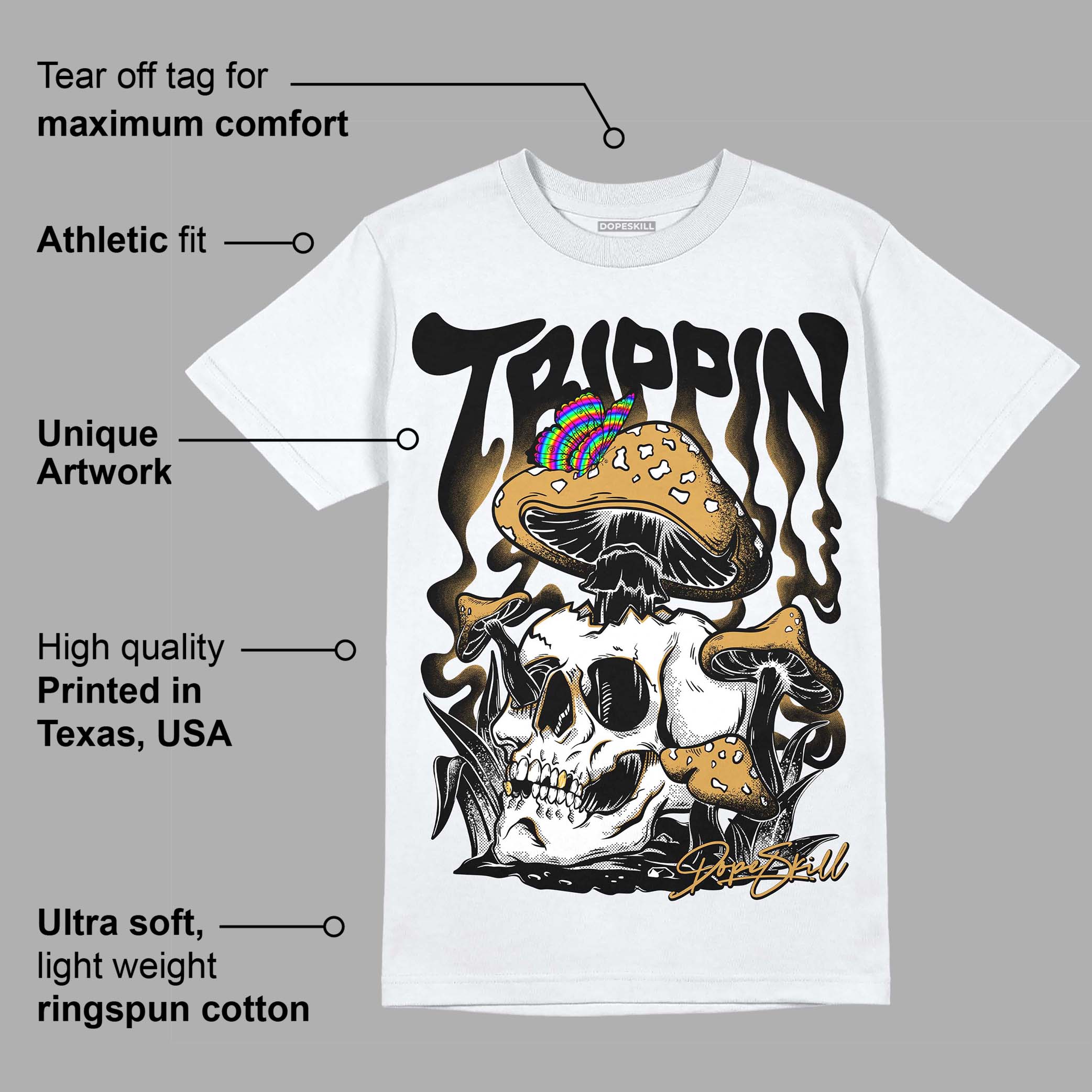Gratitude 11s superstreetwear T-Shirt Trippin Graphic