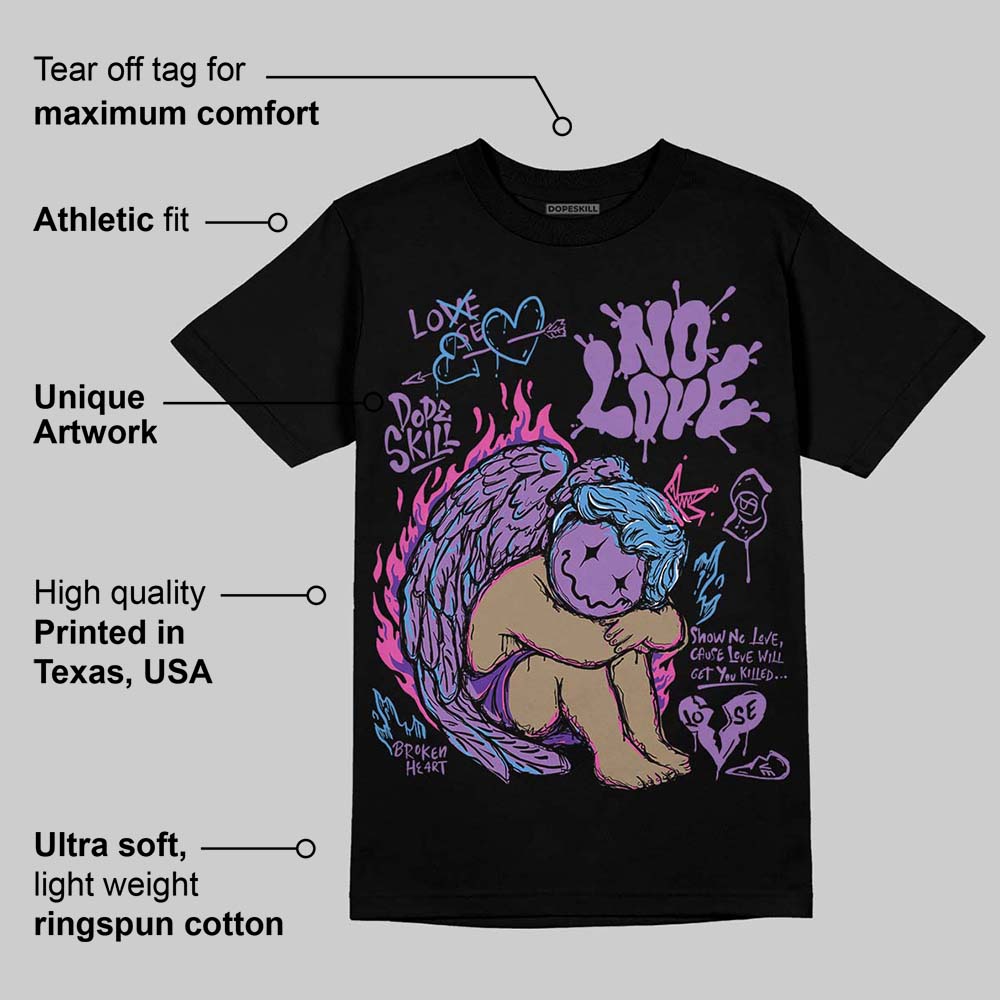PURPLE Collection superstreetwear T-Shirt No Love Graphic