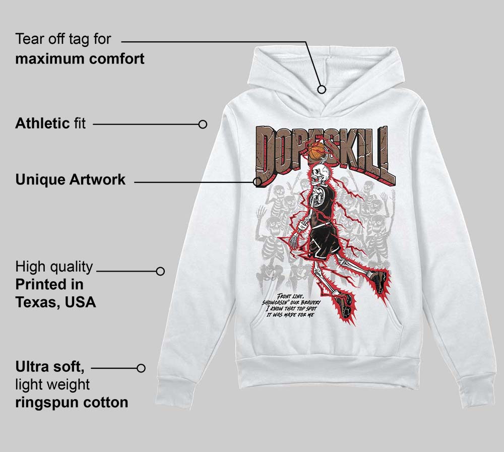 Olive 9s superstreetwear Hoodie Sweatshirt Thunder Dunk Graphic