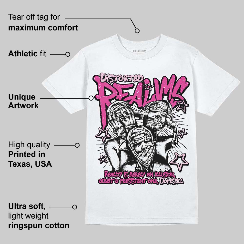 Pink Collection superstreetwear T-Shirt Distorted Realms Graphic