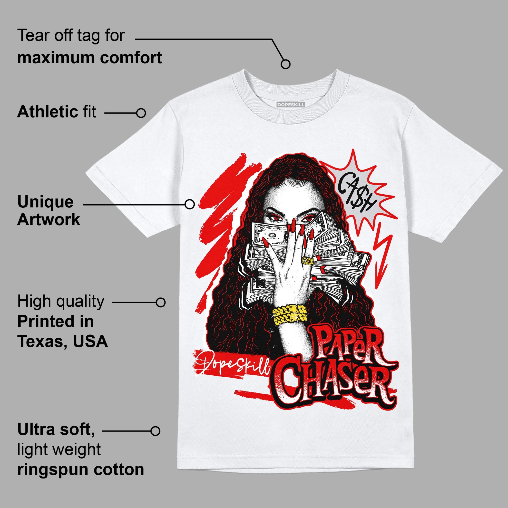 Red Cement 4S superstreetwear T-Shirt NPC Graphic