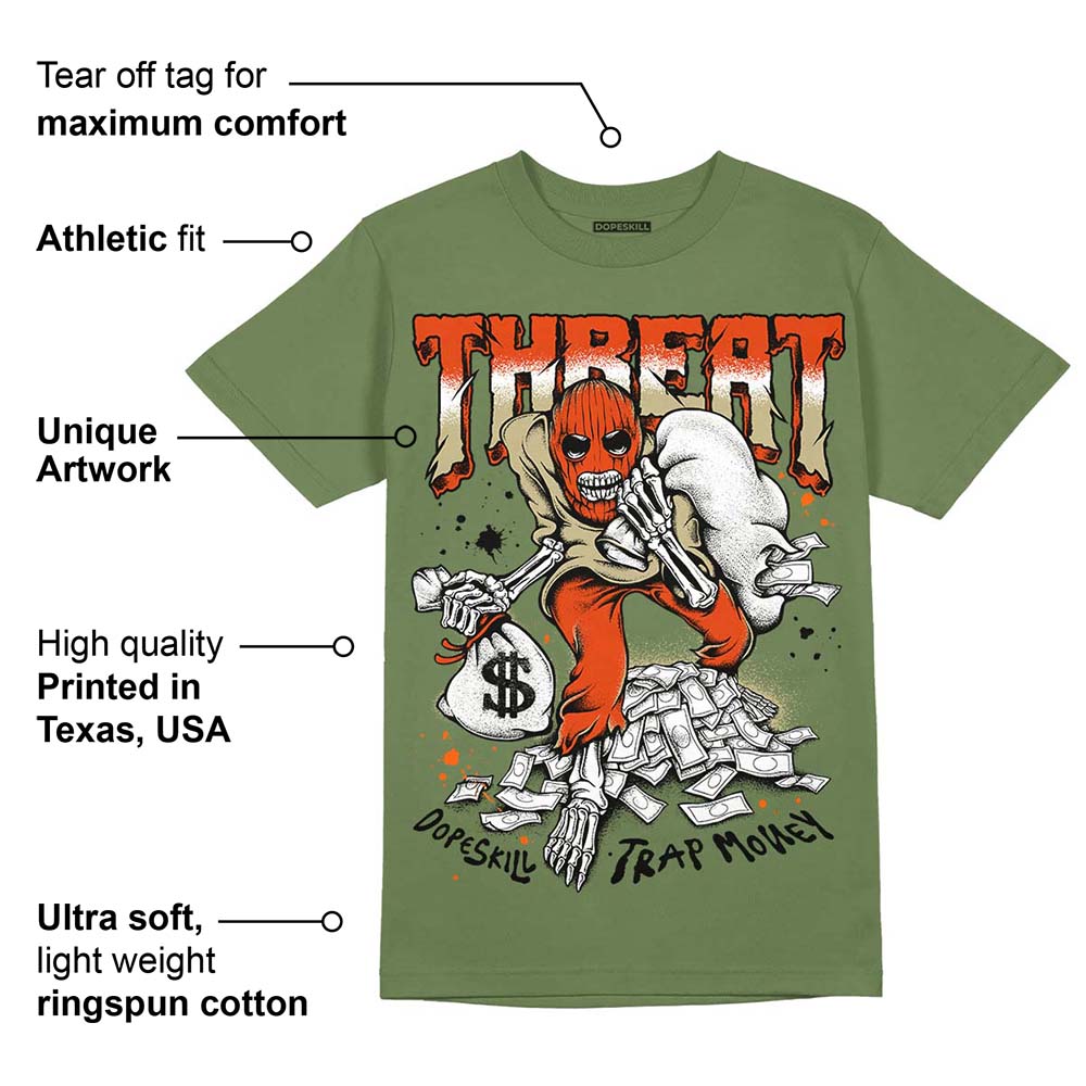 Olive Collection superstreetwear Olive T-shirt Threat Graphic