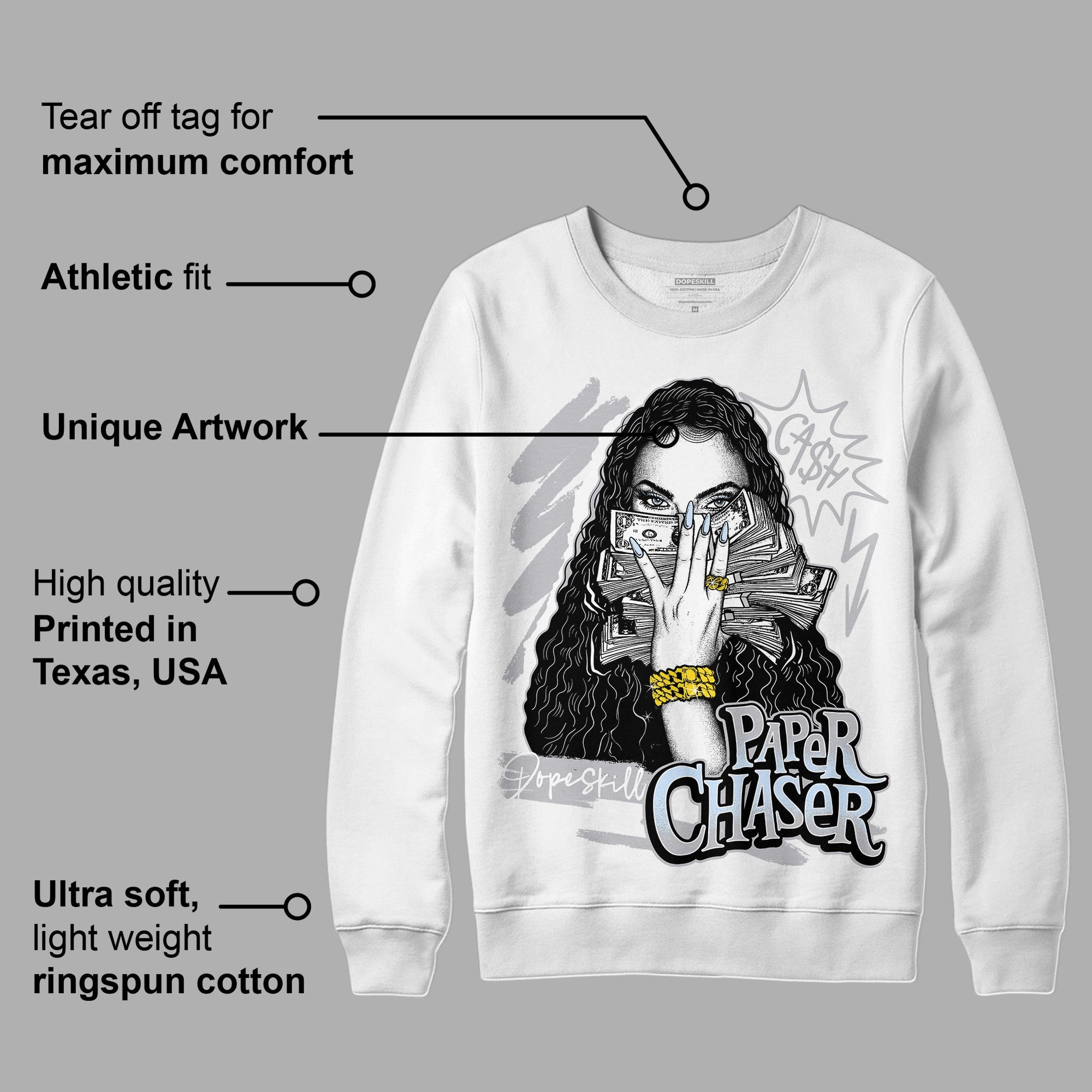 Cement Grey 11s superstreetwear Sweatshirt NPC Graphic