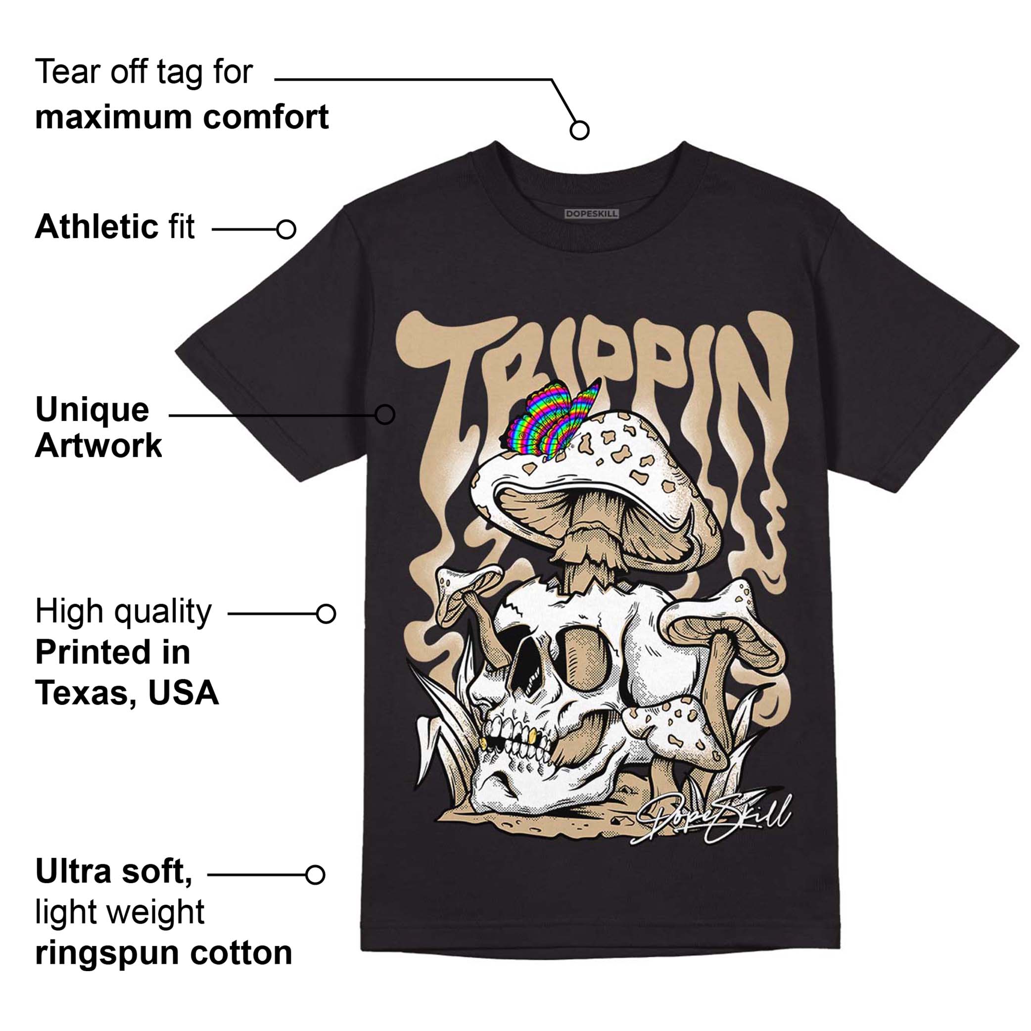 TAN Collection superstreetwear T-Shirt Trippin Graphic