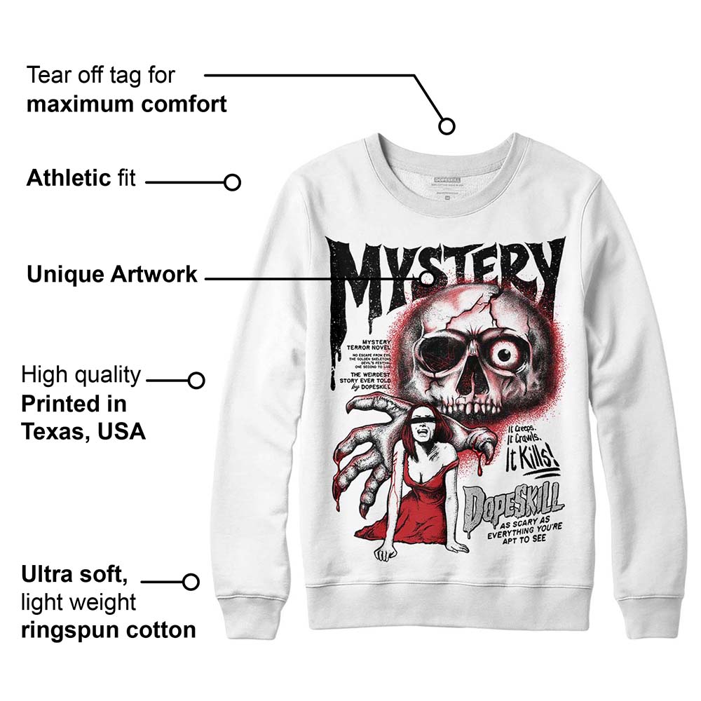 Red Taxi 12s superstreetwear Sweatshirt Mystery Ghostly Grasp Graphic