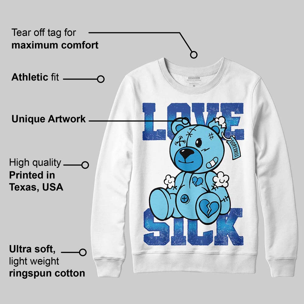 Royal Blue Collection superstreetwear Sweatshirt Love Sick Graphic