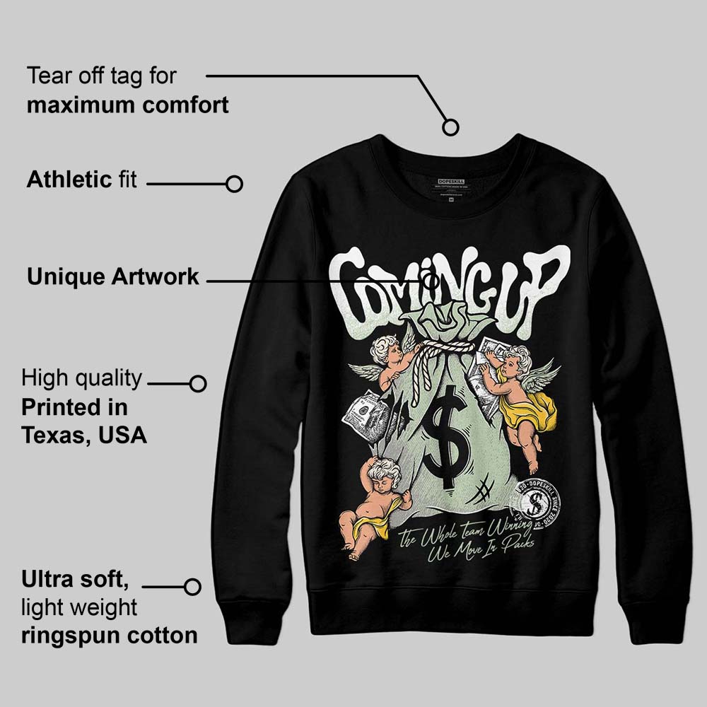 Seafoam 4s 2025 superstreetwear Sweatshirt Money Bag Coming Up Graphic