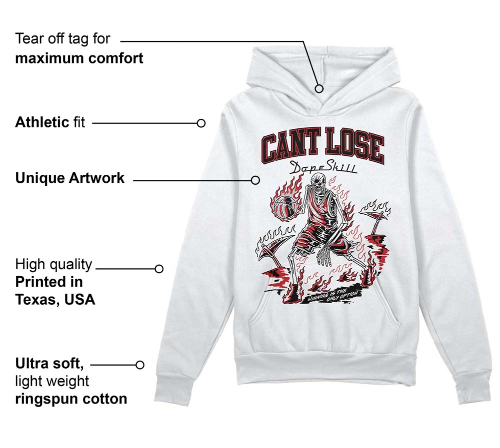 Red Taxi 12s superstreetwear Hoodie Sweatshirt Cant Lose Graphic