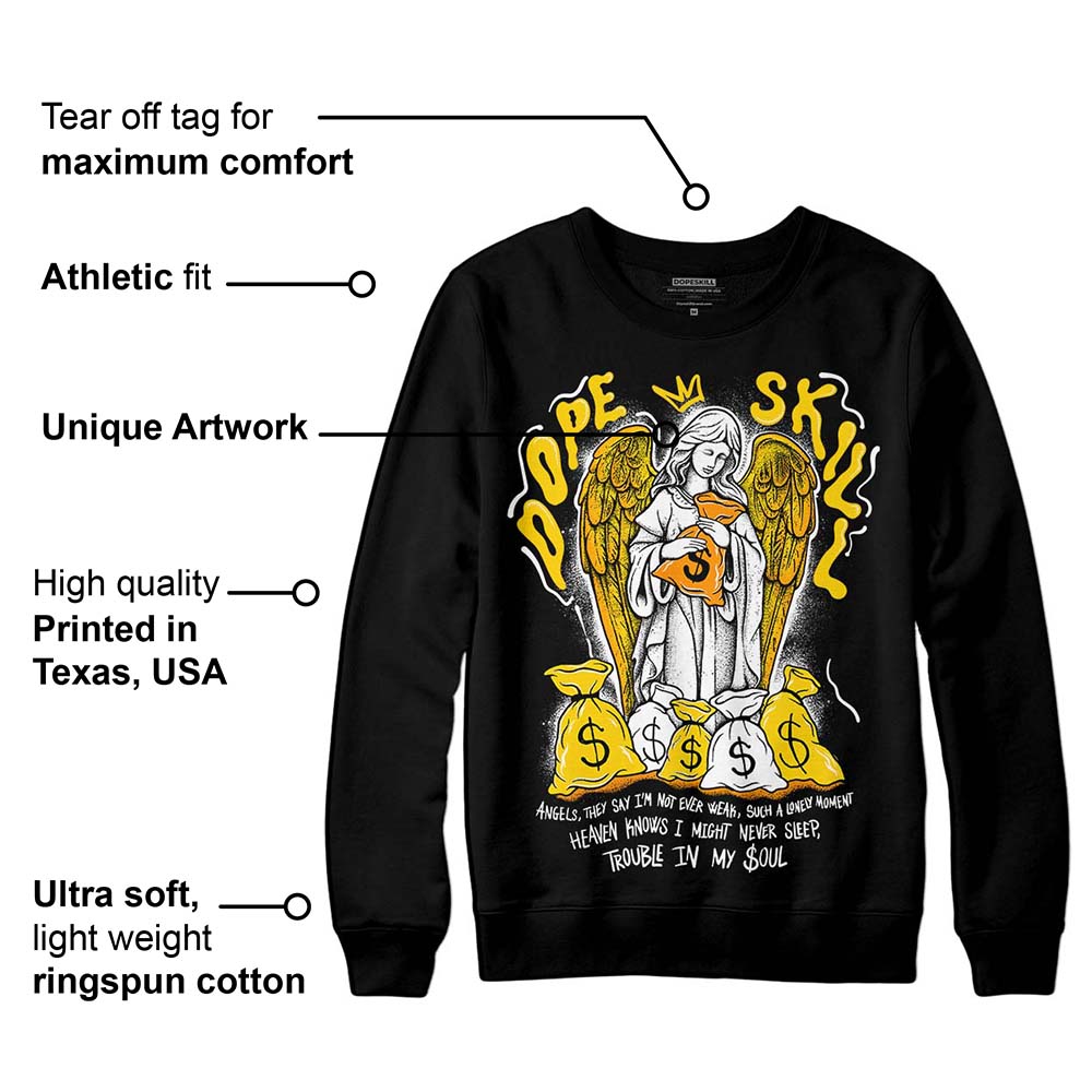Yellow Ochre 6s superstreetwear Sweatshirt Angels Graphic