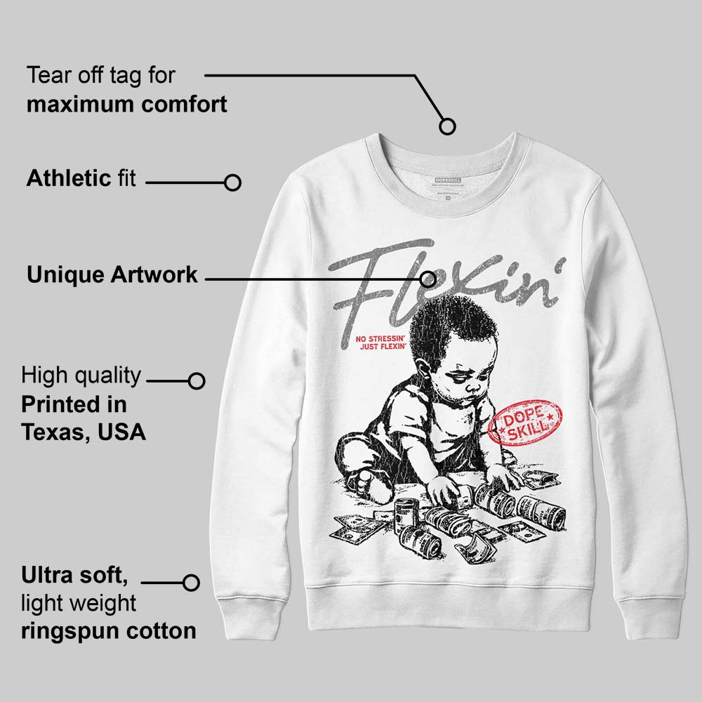 Grey Collection superstreetwear Sweatshirt Flexin' Graphic